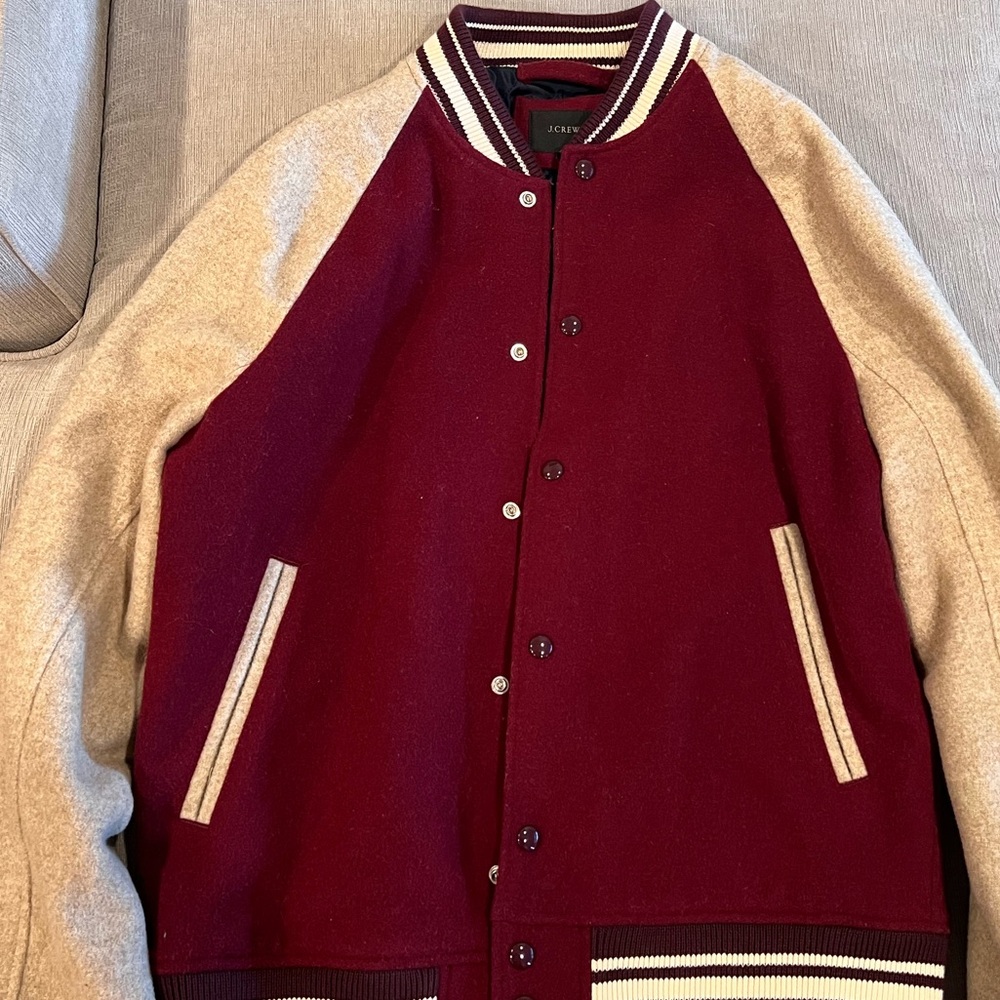 JCREW Wool Bomber Jacket